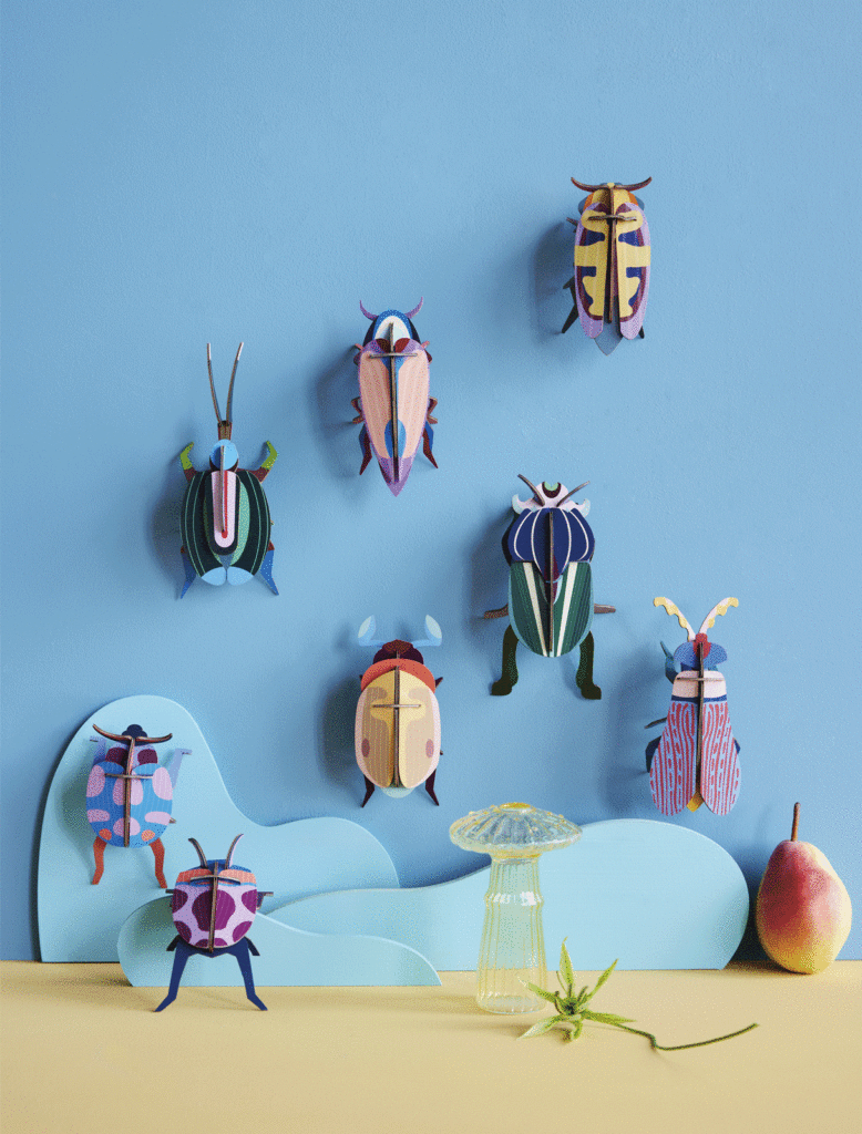 Studio Roof - Wall Art Beetles - Lemon Fruit Beetle – Terrific Scientific