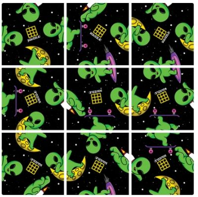 Squzzle Puzzle - Aliens