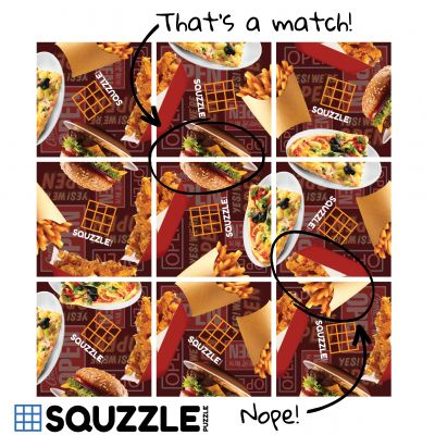 Squzzle Puzzle - Food