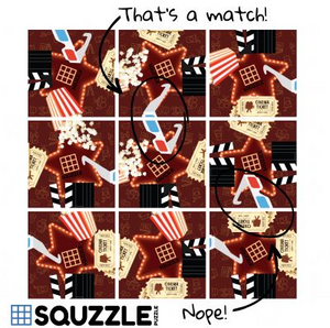Squzzle Puzzle - Movie Time