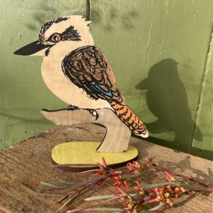Australian Bird Ornament - Laughing Kookaburra Standing Bird