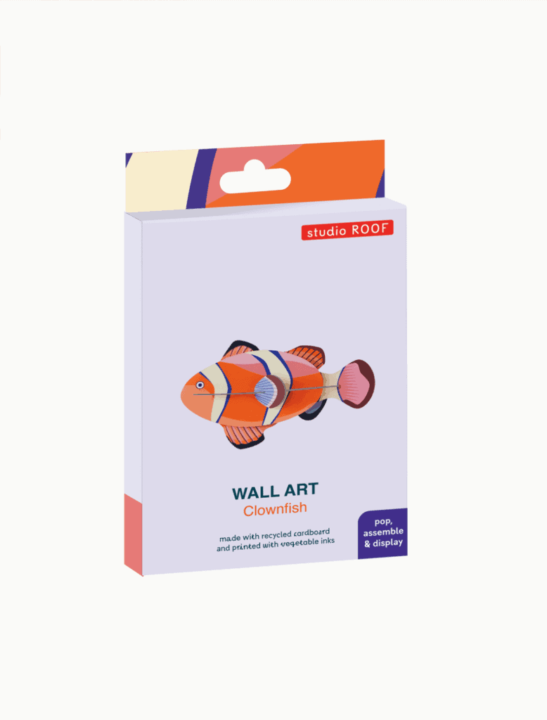 Studio Roof - Wall Art Sea Creatures - Clownfish