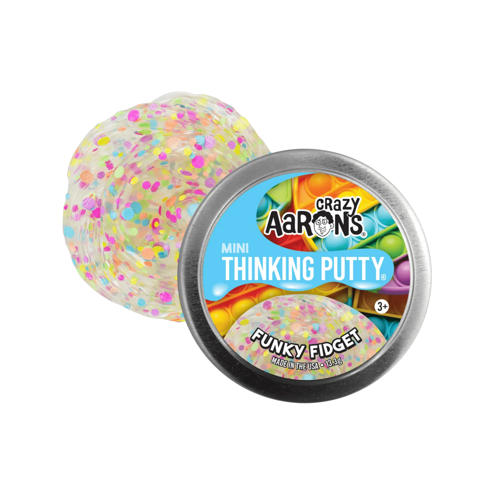 Crazy Aaron's Thinking Putty 2" Mini Star Trendsetters - Funky Fidget