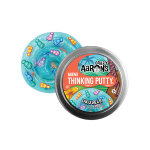 Crazy Aaron's Thinking Putty 2" Mini Star - Ukulele