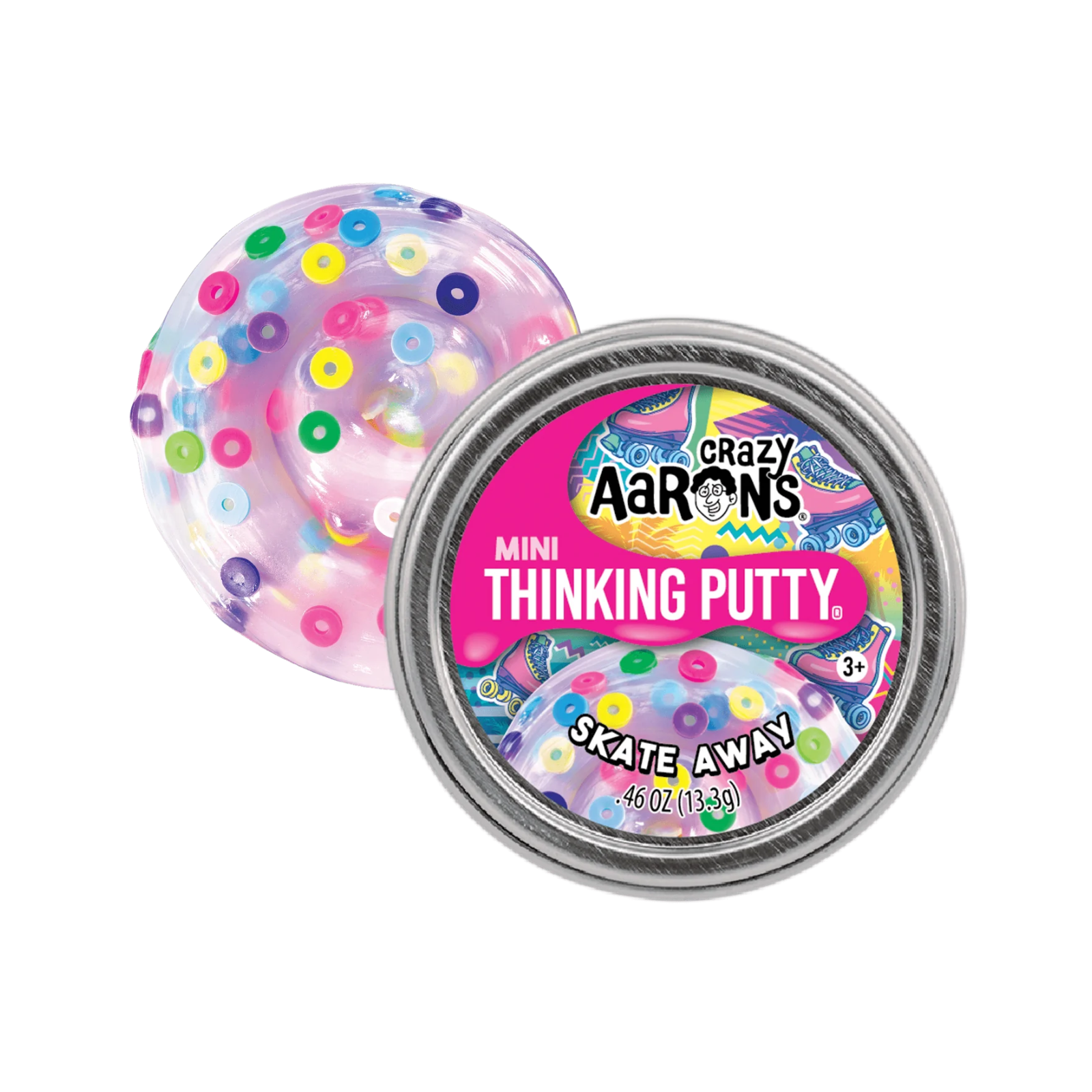 Crazy Aaron's Thinking Putty 2" Mini Star - Skate Away