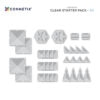 Connetix 34 Piece Clear Pack