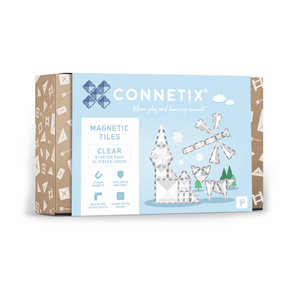 Connetix 34 Piece Clear Pack