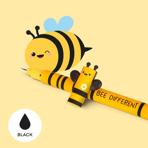 Legami - Erasable Gel Pen - Bee - Black Ink