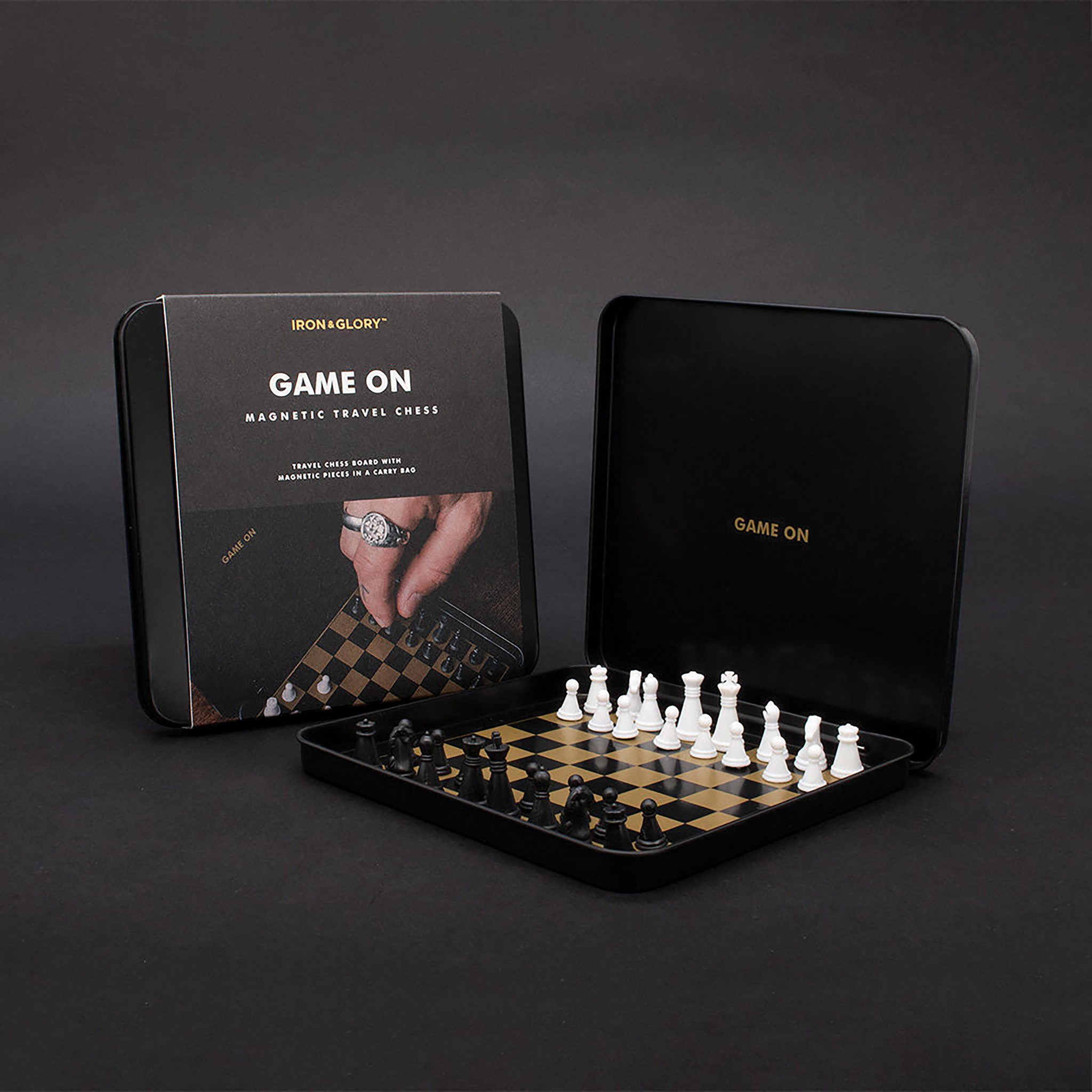 Iron & Glory  - Game On Magnetic Travel Chess