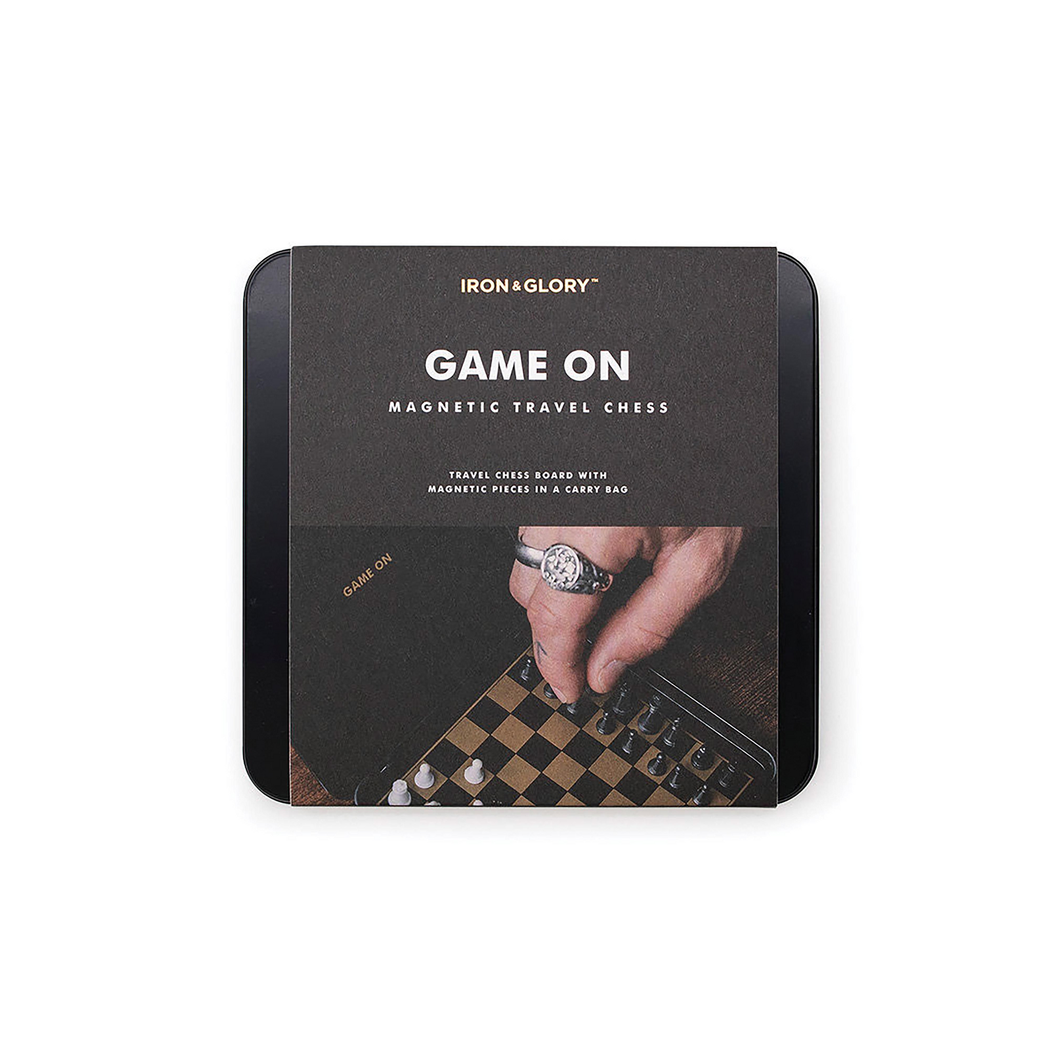 Iron & Glory  - Game On Magnetic Travel Chess