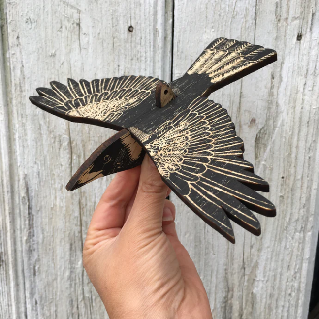 Australian Bird Ornament - Australian Magpie Mobile