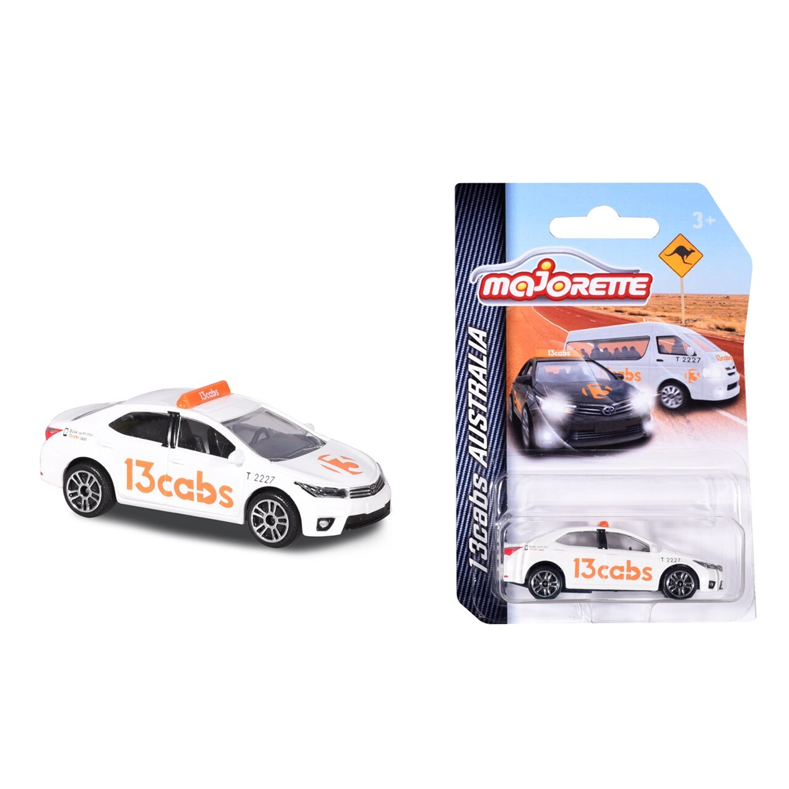 Majorette - Toyota Corolla Altis 13Cabs White