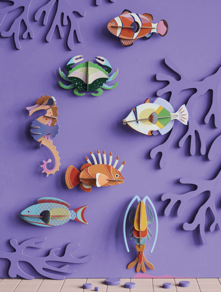 Studio Roof - Wall Art Sea Creatures - Clownfish