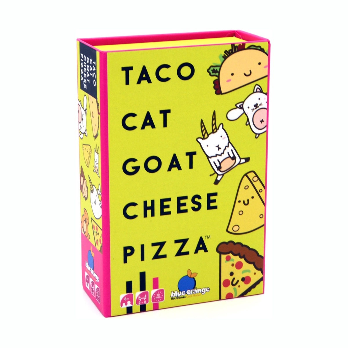 TACO! CAT! GOAT! CHEESE! PIZZA!