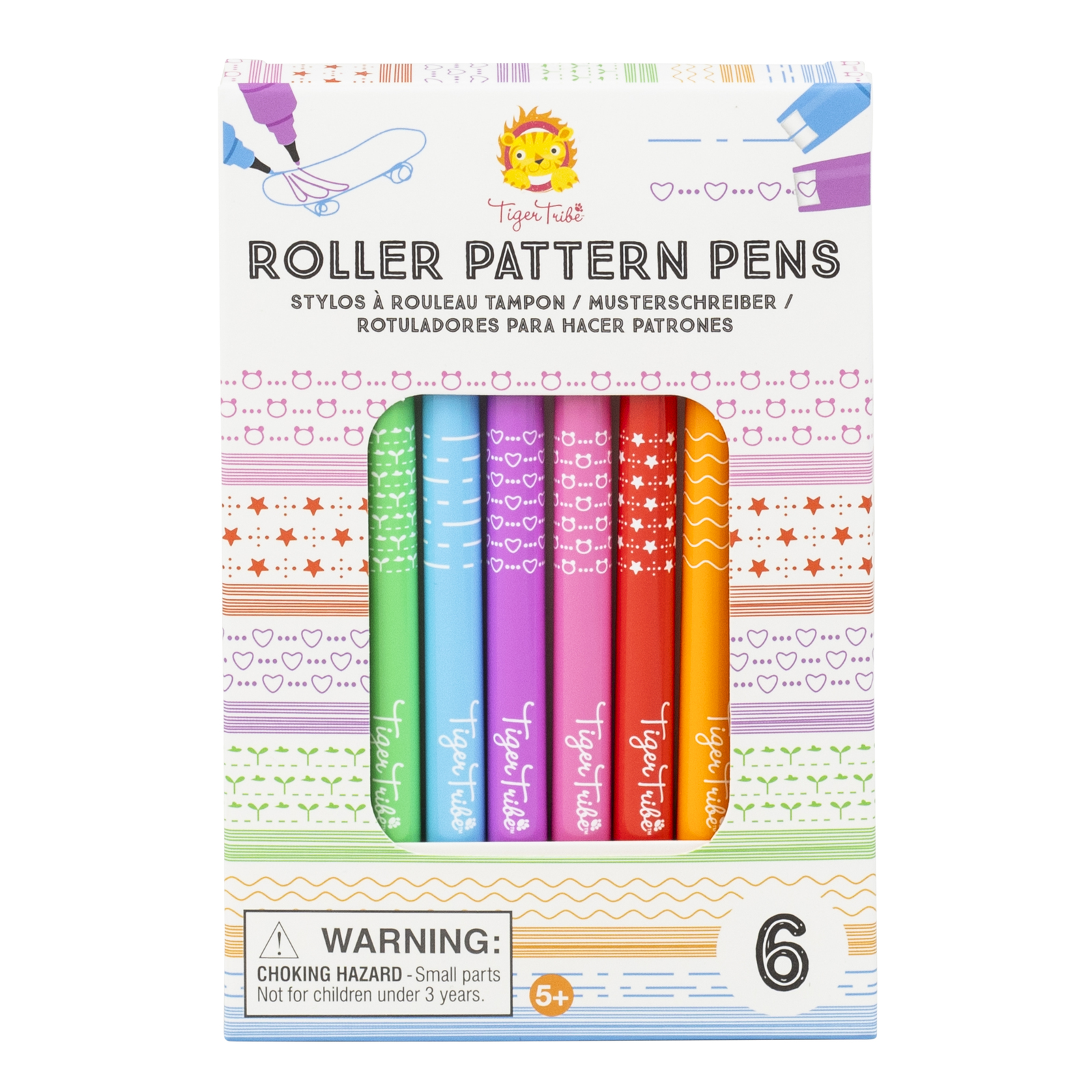 ROLLER PATTERN PENS