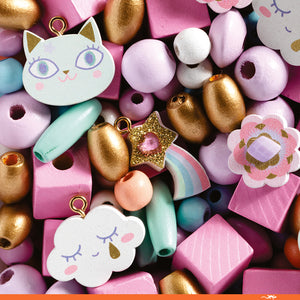 Wooden Beads - Rainbow