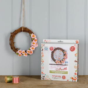 Felt Craft Kit - Cherry Blossom Wreath