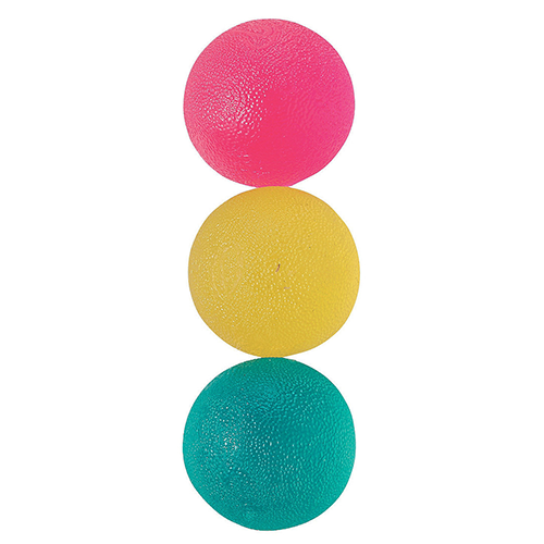 SENSORY GENIUS - STRESS BALLS 3 X RESISTANCE