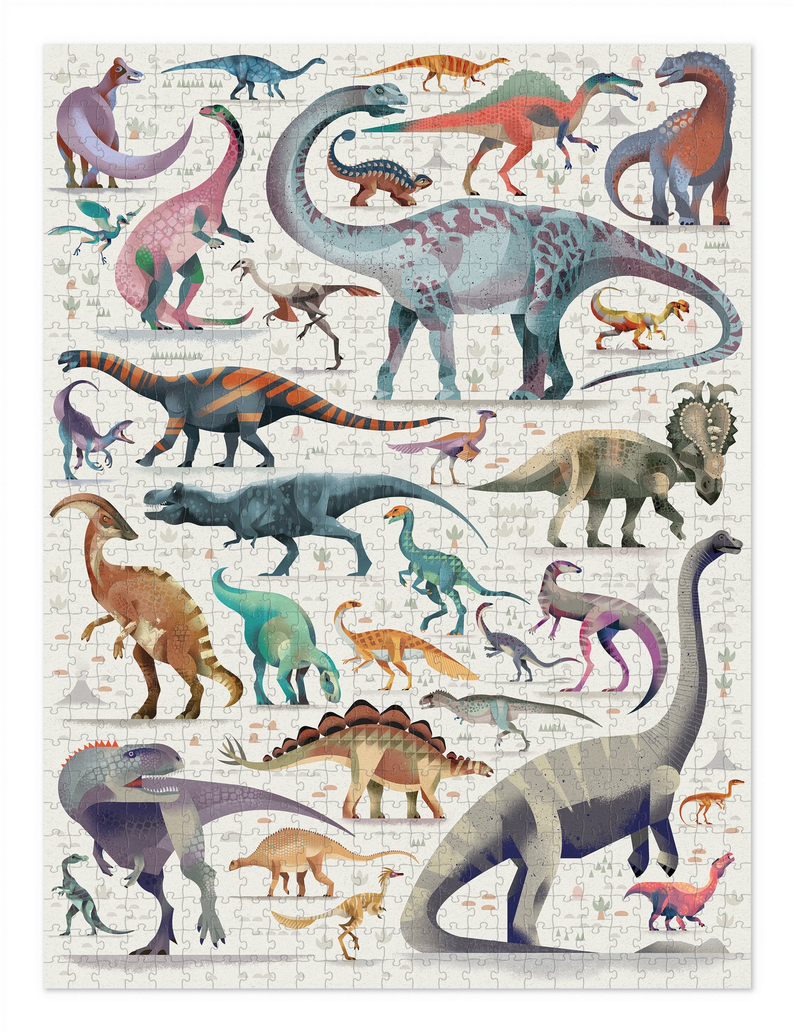 WORLD OF PUZZLE 750PC - DINOSAURS