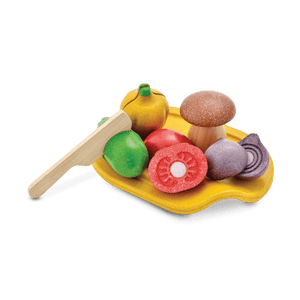 Plan toys vegetable set shop