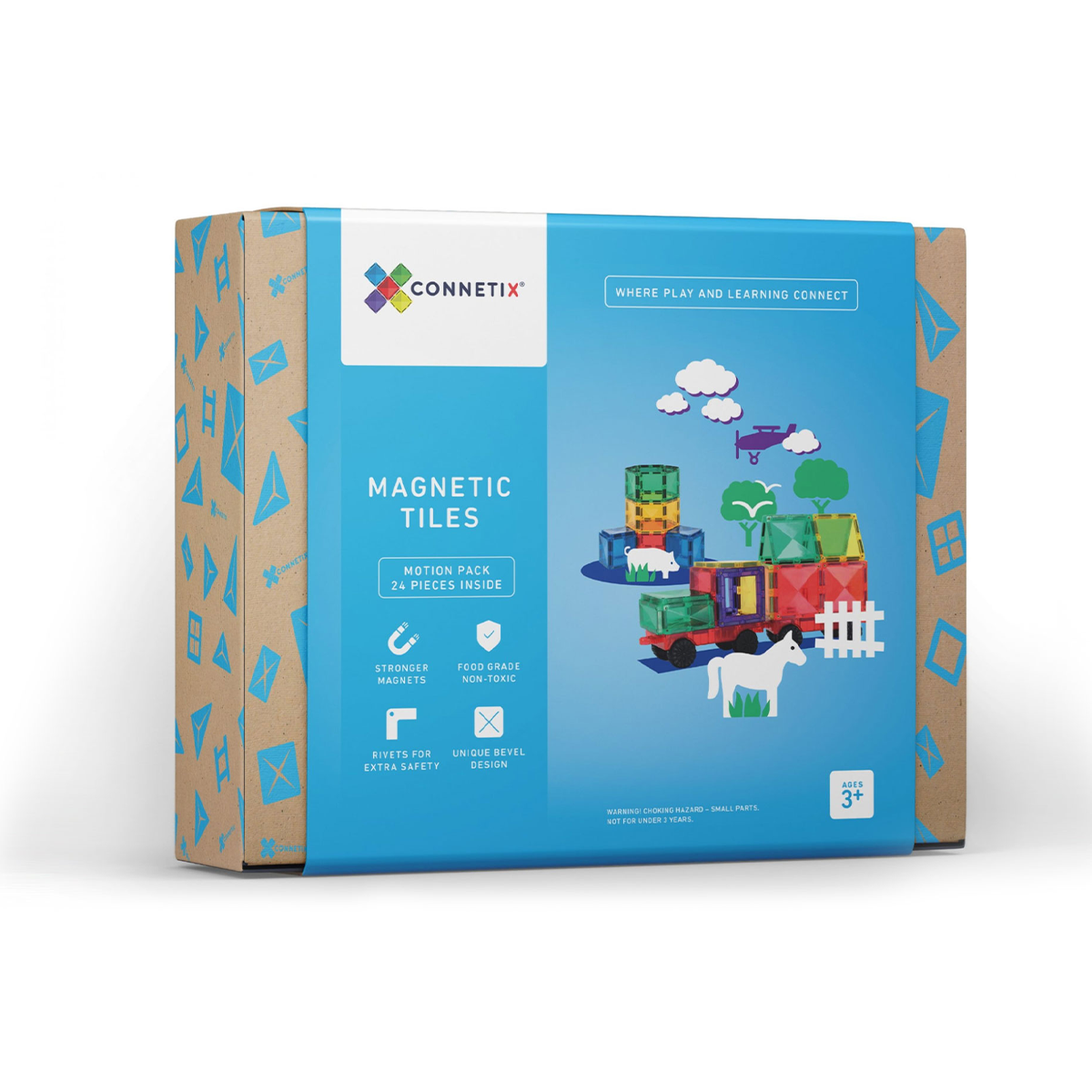 Connetix 24 Piece Car Pack