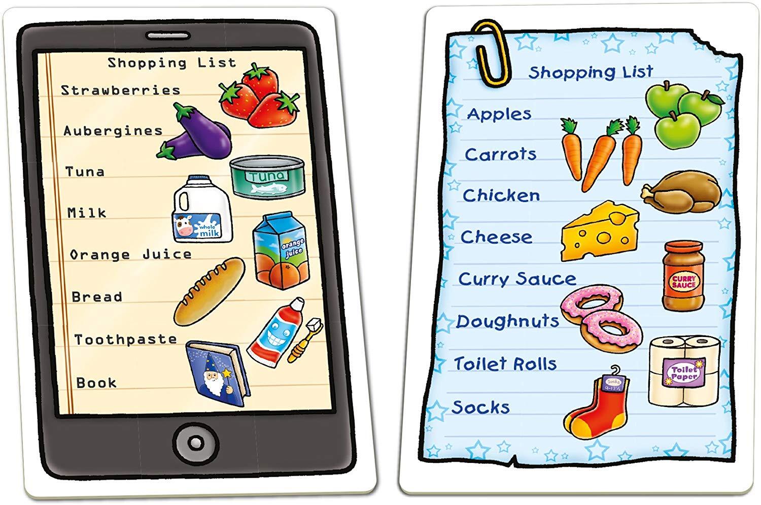 ORCHARD TOYS - SHOPPING LIST GAME