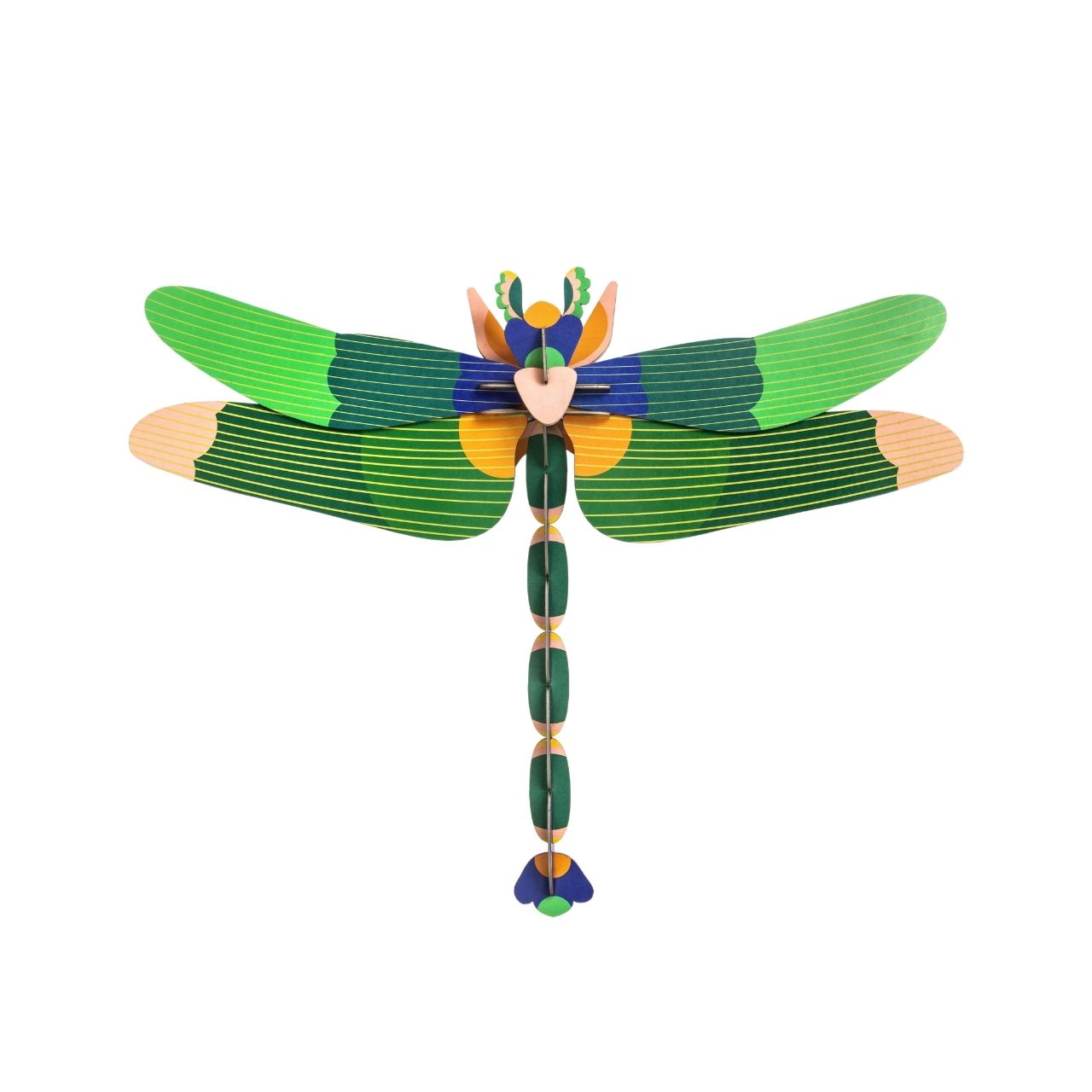 WALL DECORATION - GREEN DRAGONFLY