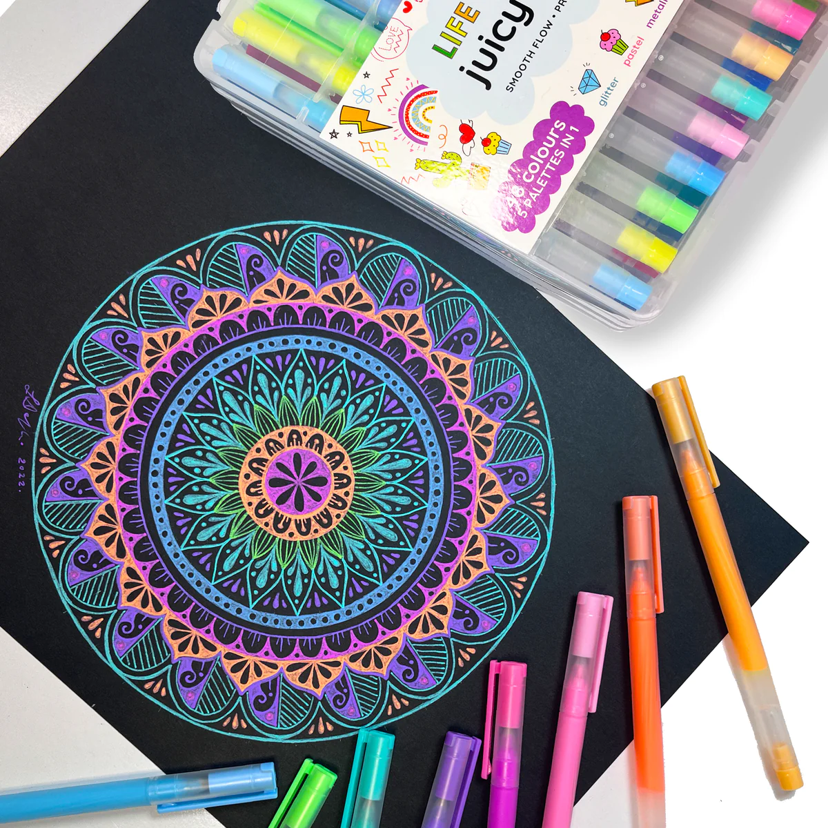 Juicy Gel Pen - 48PC