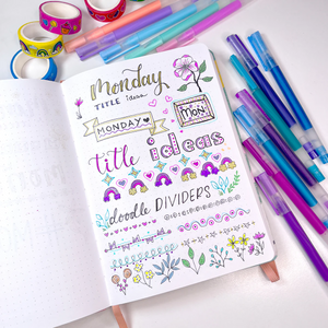 Juicy Gel Pen - 48PC