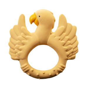PARROT TEETHER - YELLOW