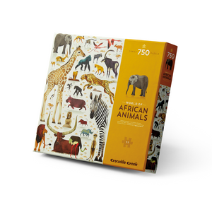 WORLD OF PUZZLE 750PC - AFRICAN ANIMALS